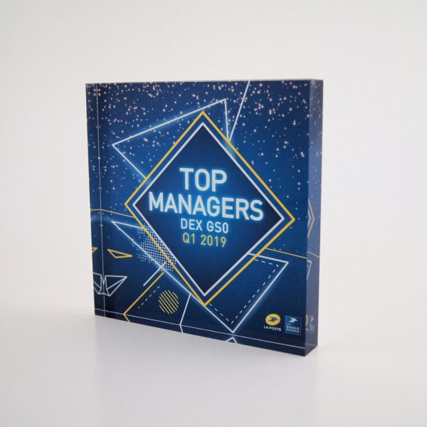 Trophée carré Trophée carré